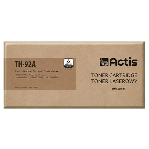Toner Actis TH-92A Black - Оригинални тонери<<<Електроника Периферни и резервни части<<<Компютри|