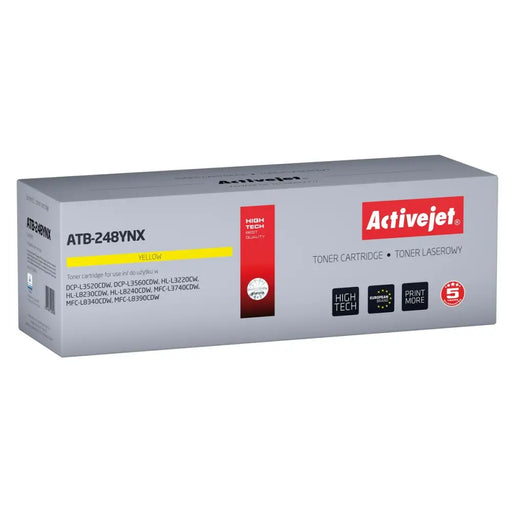Toner Activejet ATB-248YNX Yellow - Оригинални тонери<<<Електроника Периферни и резервни части<<<Компютри|