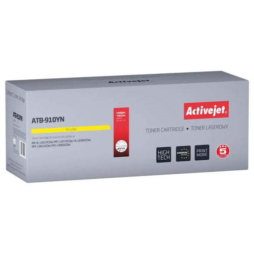 Toner Activejet ATB-910YN Yellow - Оригинални тонери<<<Електроника Периферни и резервни части<<<Компютри|