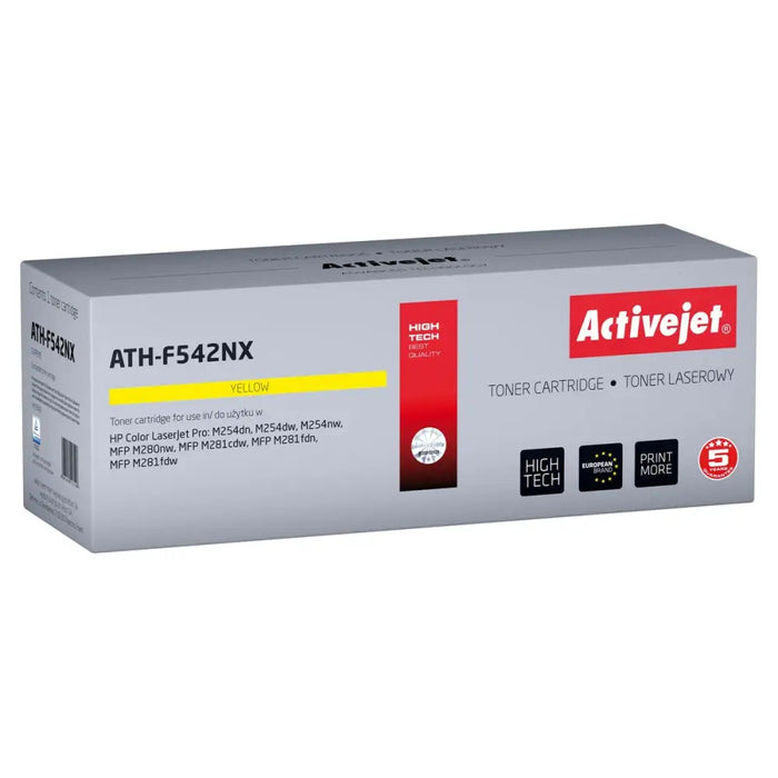 Toner Activejet ATH-F542NX Yellow - Оригинални тонери<<<Електроника Периферни и резервни части<<<Компютри|