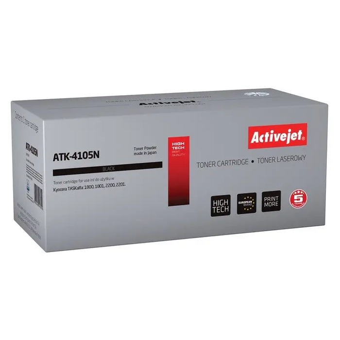 Toner Activejet ATK-4105N Black - For Kyocera printers (without head)TON-KYB<<<TonersTON<<<ActionPL&&&Електроника