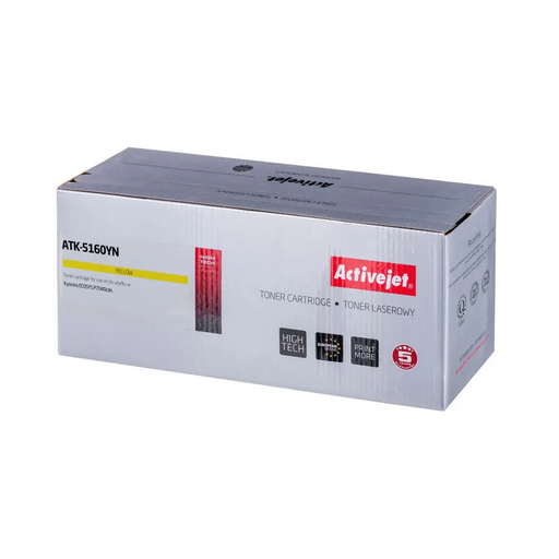 Toner Activejet ATK-5160YN Yellow - For Kyocera printers (without head)TON-KYB<<<TonersTON<<<ActionPL&&&Електроника