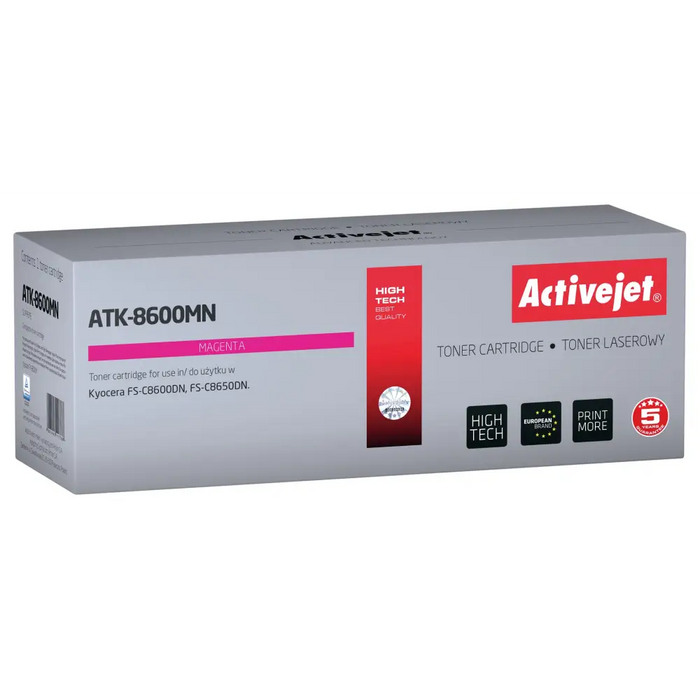 Toner Activejet ATK-8600MN Magenta - For Kyocera printers (without head)TON-KYB<<<TonersTON<<<ActionPL&&&Електроника