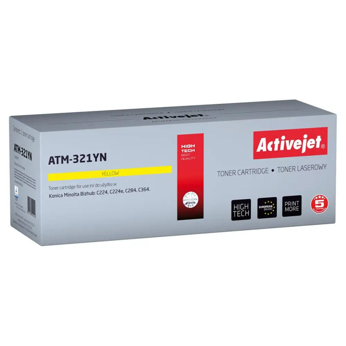 Toner Activejet ATM-321YN Yellow - Оригинални тонери<<<Електроника Периферни и резервни части<<<Компютри|