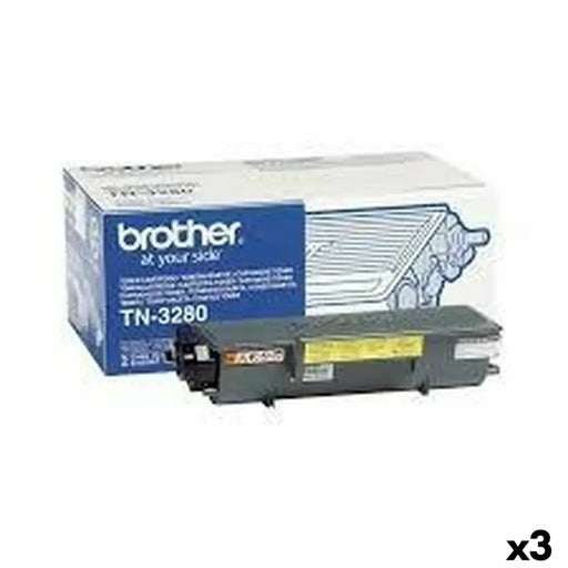 Toner Brother Black (3 Units) - Електроника Периферни и резервни части<<<Компютри| Електроника<<<BigBuy&&&Оригинални