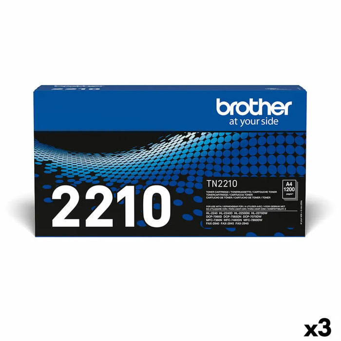 Toner Brother HL-2240D/2250DN/2270DW/FAX 2840 Black (3 Units) - Електроника Периферни и резервни части<<<Компютри|