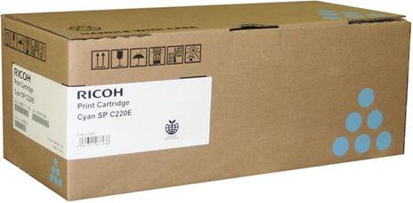 Toner cartridge Ricoh SPC220E 2300 copies C240DN Cyan - Консумативи за лазерни принтери и копири<<<Принтери скенери и