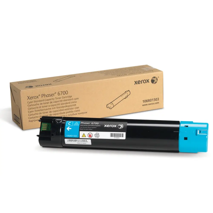 Toner for Xerox Phaser 6700 cyan standard 5K - Тонери<<<Консумативи - Лазер<<<Печат Сканиране и Консумативи<<<ALSO