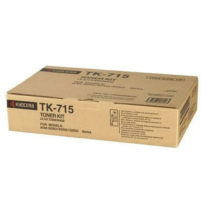 Toner Kyocera TK-715 Black - Електроника Периферни и резервни части<<<Компютри| Електроника<<<BigBuy&&&Оригинални