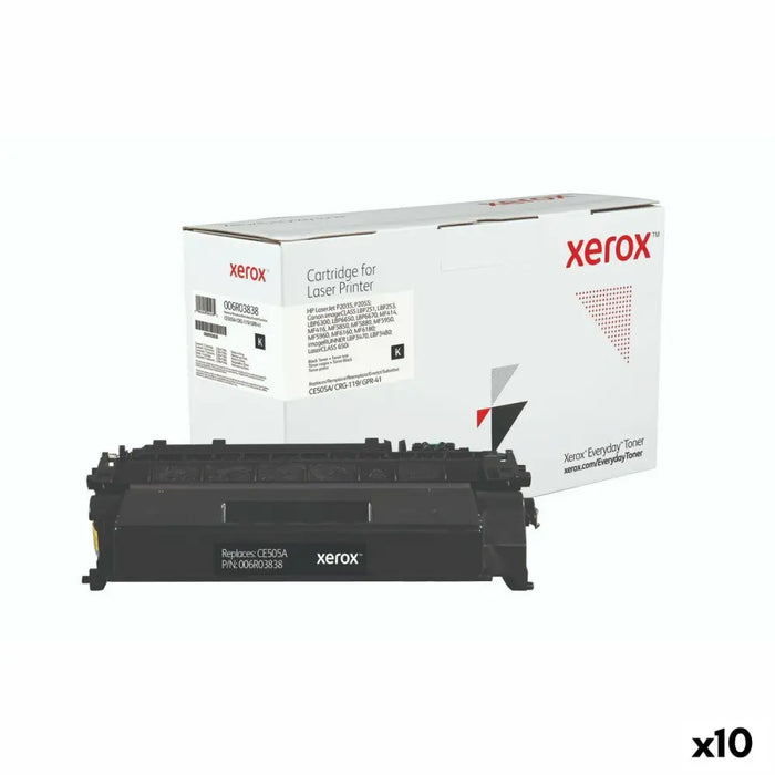 Toner Xerox CE505A Black (10 Units) - Електроника Периферни и резервни части<<<Компютри|