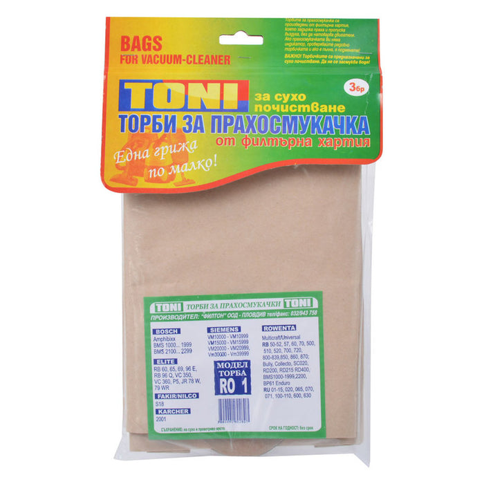 BAG. FOR DUST. TONY RO1