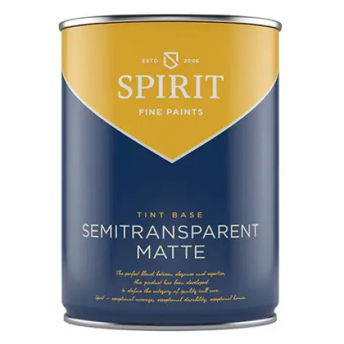 TONING BASE SEMI-TRANSPARENT MAT SPIRIT - Бели интериорни бои<<<Интериорни бои<<<Подови и стенни