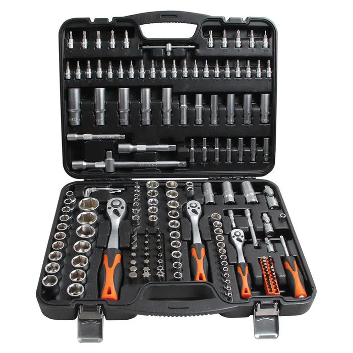 TOOL SET 171 PIECES ’1/4’’-3/8’’-1/2’’ PREMIUM - Комплекти вложки и тресчотки<<<Ръчни инструменти<<<Инструменти и
