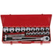 TOOL SET 6 WALL 3/4’’ FORCE JN66338 - Комплекти вложки и тресчотки<<<Ръчни инструменти<<<Инструменти и