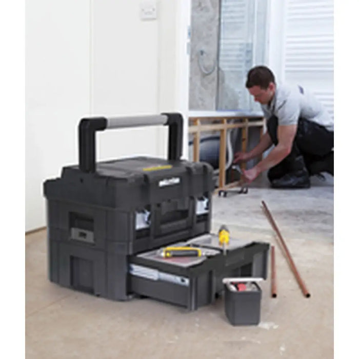 Toolbox Stanley polypropylene Plastic 1 Compartment - Направи Си Сам И Хардуер<<<Дом Градина<<<BigBuy&&&Tool boxes