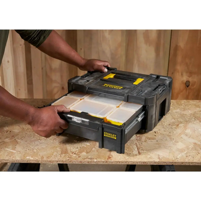 Toolbox Stanley polypropylene Plastic 1 Compartment - Направи Си Сам И Хардуер<<<Дом Градина<<<BigBuy&&&Tool boxes
