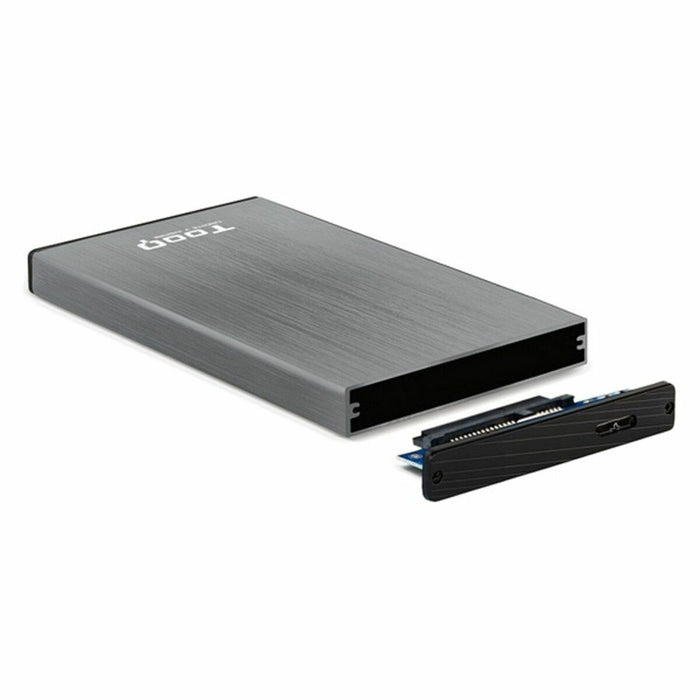 External Box TooQ TQE-2527G 2,5" SATA USB 3.0 Grey Black/Grey 2,5"