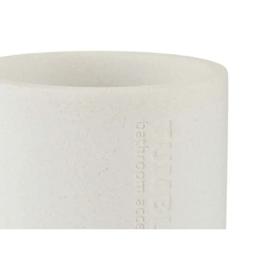 Toothbrush Holder Berilo White Resin 7,8 x 10,5 x 7,8 cm (6 Units) - Баня<<<Дом Градина<<<BigBuy&&&Аксесоари и