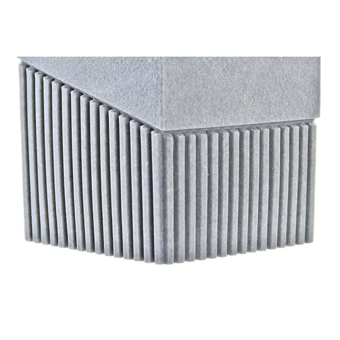 Toothbrush Holder DKD Home Decor Grey Resin 7,6 x 7,6 x 10 cm - Баня<<<Дом Градина<<<BigBuy&&&Аксесоари и