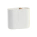Toothbrush Holder DKD Home Decor White Natural Bamboo polypropylene 11,5 x 5,5 x 10,5 cm (12 Units) - Баня<<<Дом