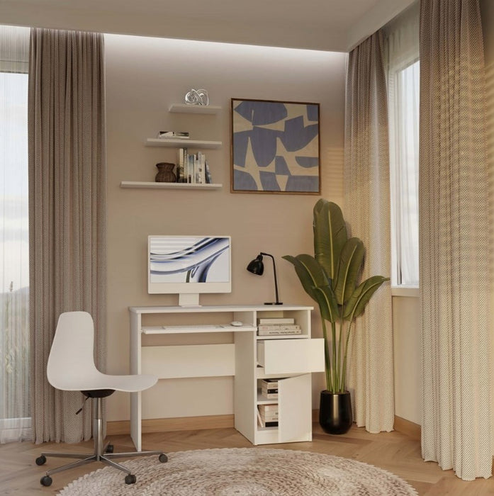 PORTO Desk Right White