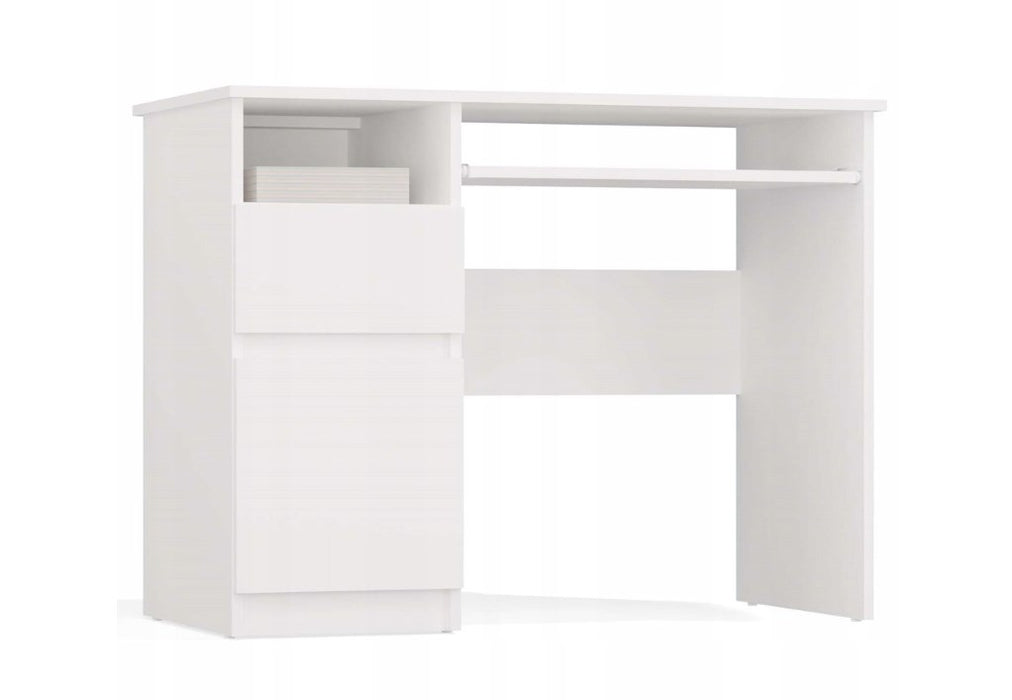 PORTO Left Desk, White
