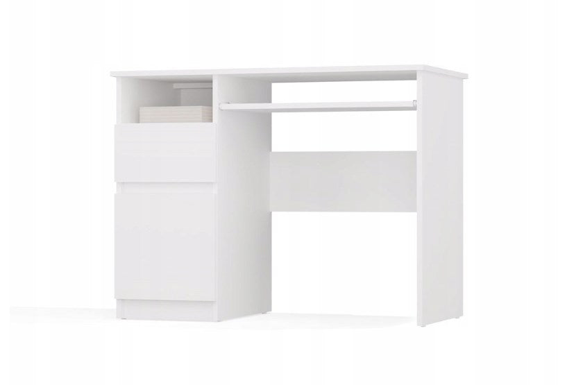 PORTO Left Desk, White