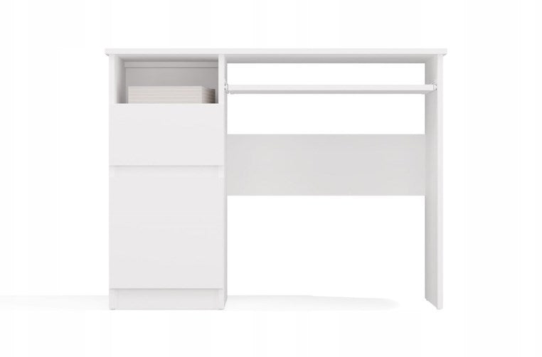 PORTO Left Desk, White