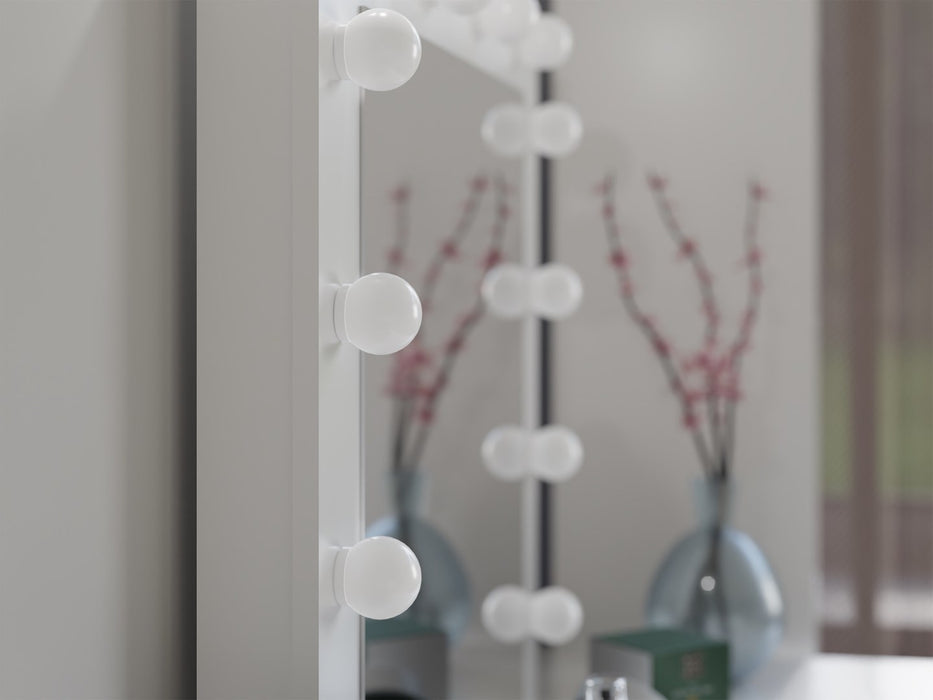 Topeshop Z.MARINA LUSTRO BIEL bedroom vanity/vanity set