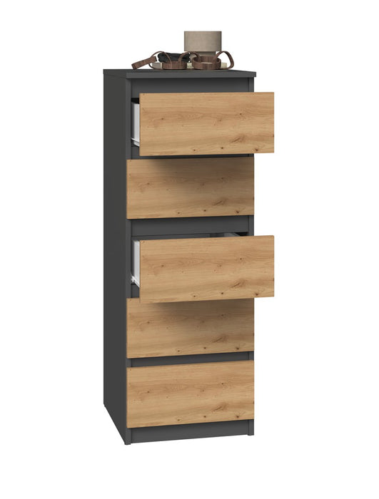 Topeshop W5 ANT/ART KPL chest of drawers