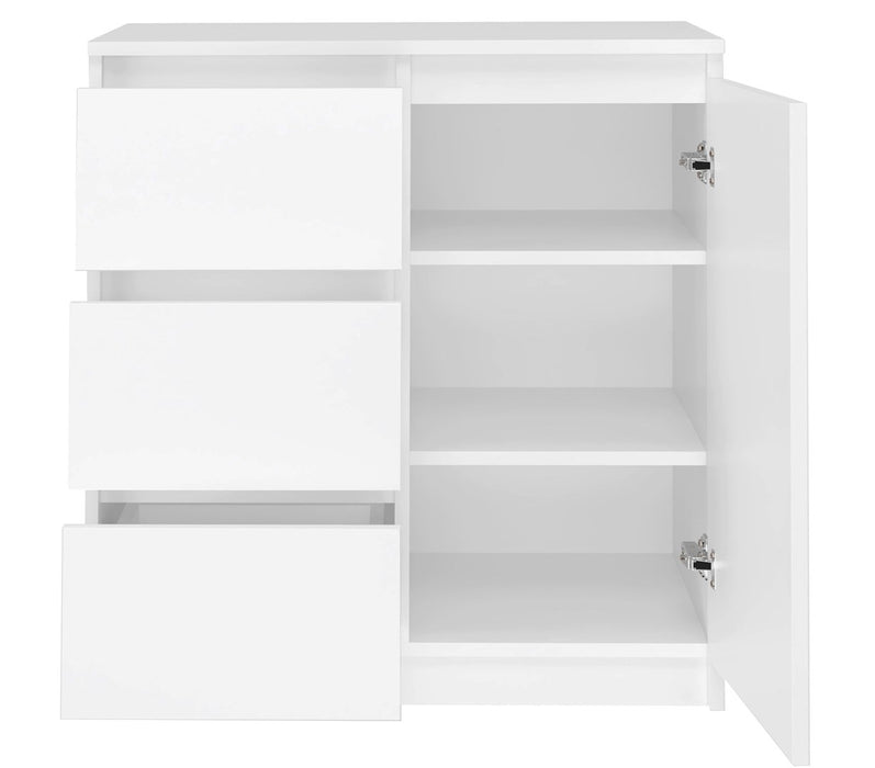 Topeshop 1D3S BIEL KPL chest of drawers