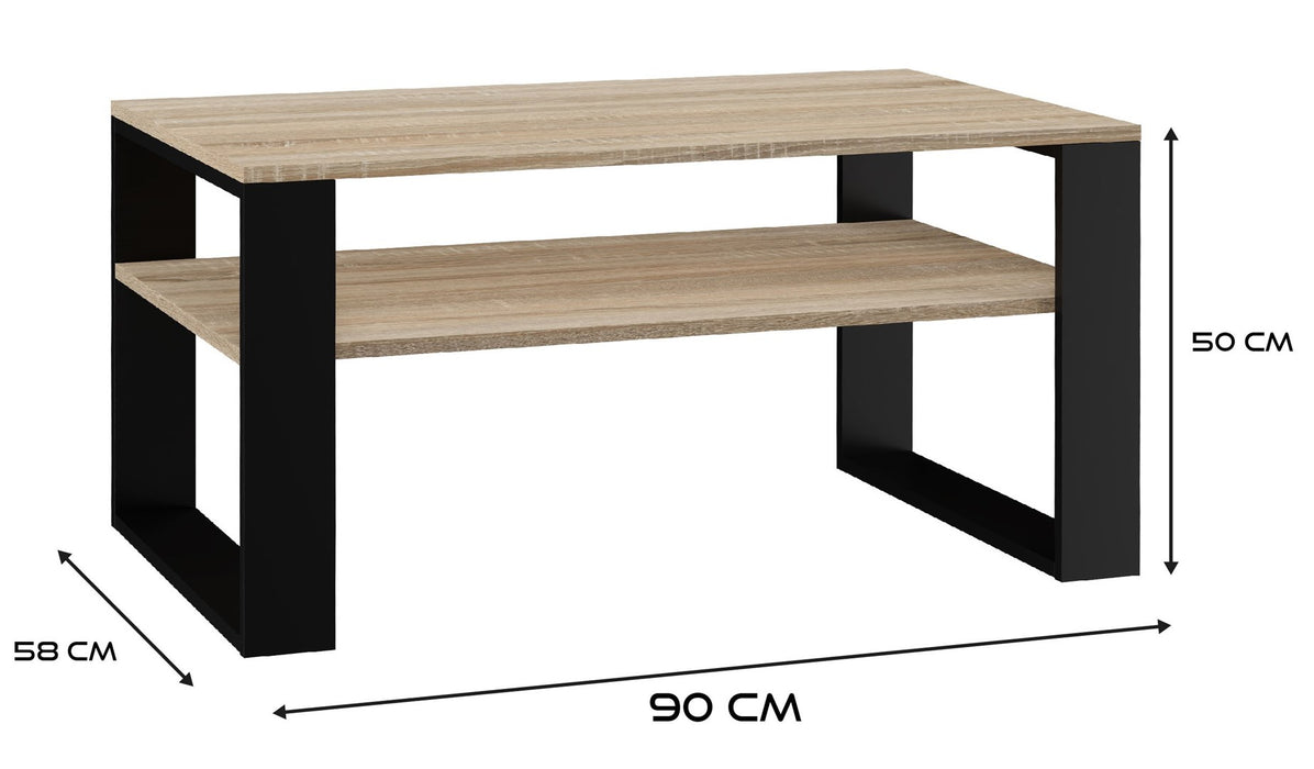 Topeshop MODERN 1P SON CZ coffee/side/end table Coffee table Rectangular shape 2 leg(s)
