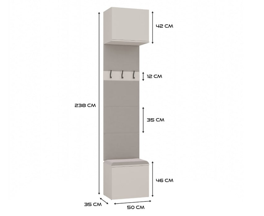 HAGA III 1SZ2W Cashmere Wardrobe