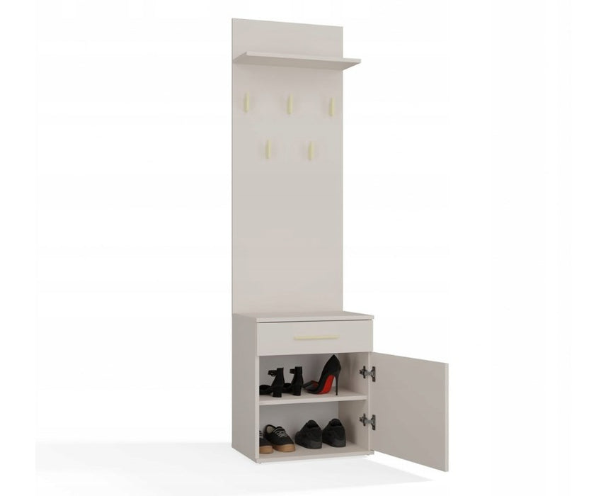 DUO coat hanger, cashmere colour
