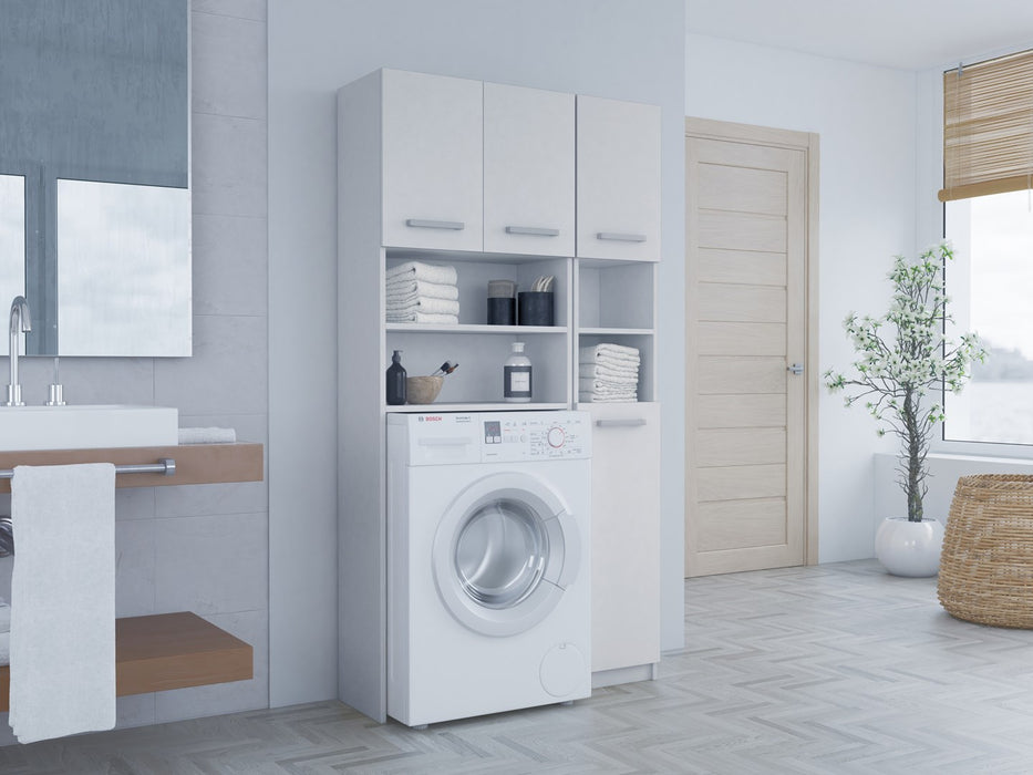 Topeshop ZESTAW MARPOL BIEL bathroom storage cabinet White