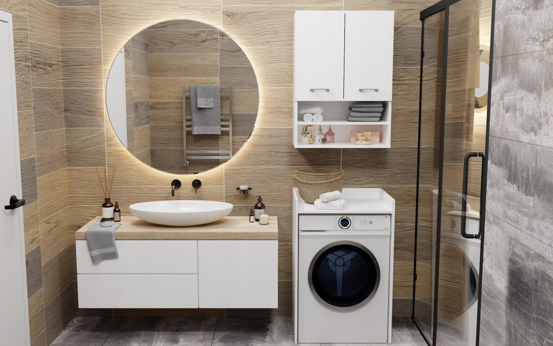 WASHING MACHINE CABINET POLA NP WHITE