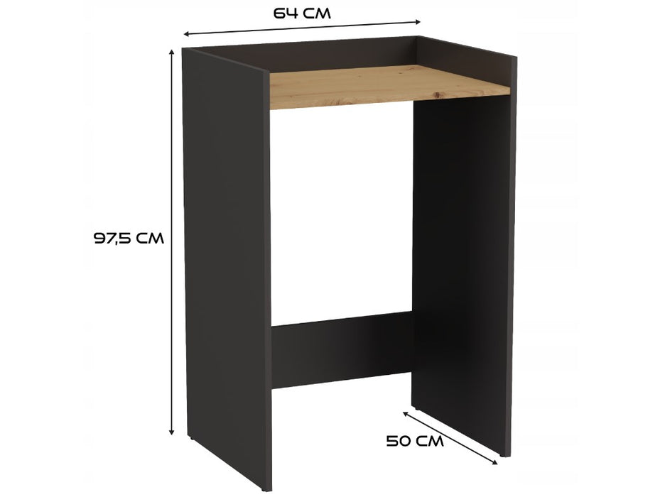 POLA NP ANTHRACITE/ARTISAN WASHING MACHINE CABINET