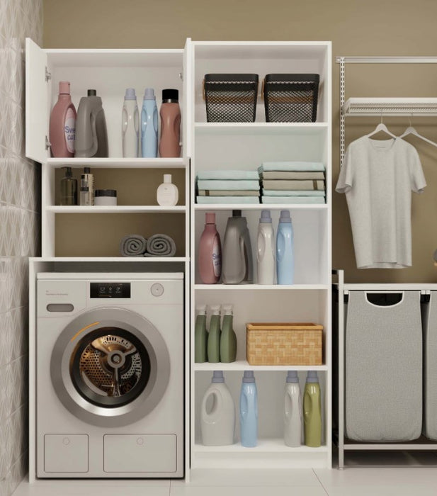 WASHING MACHINE CABINET POLA MULTI WHITE