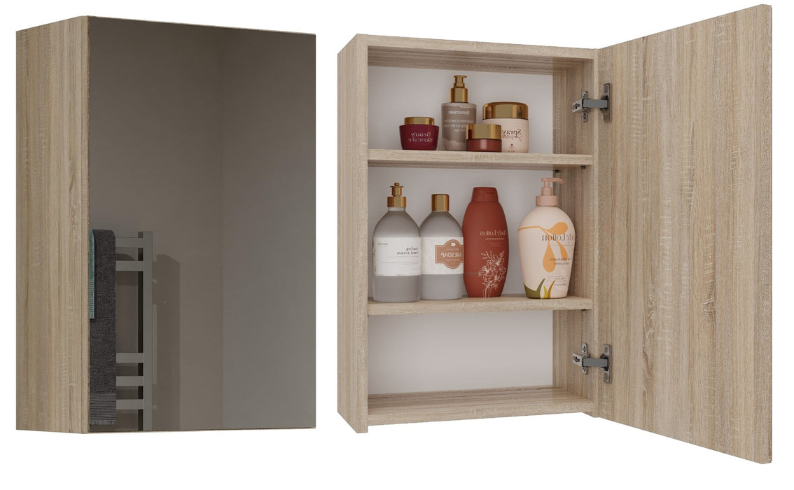Topeshop POLA 1DL SONOMA bathroom storage cabinet Oak, Wood