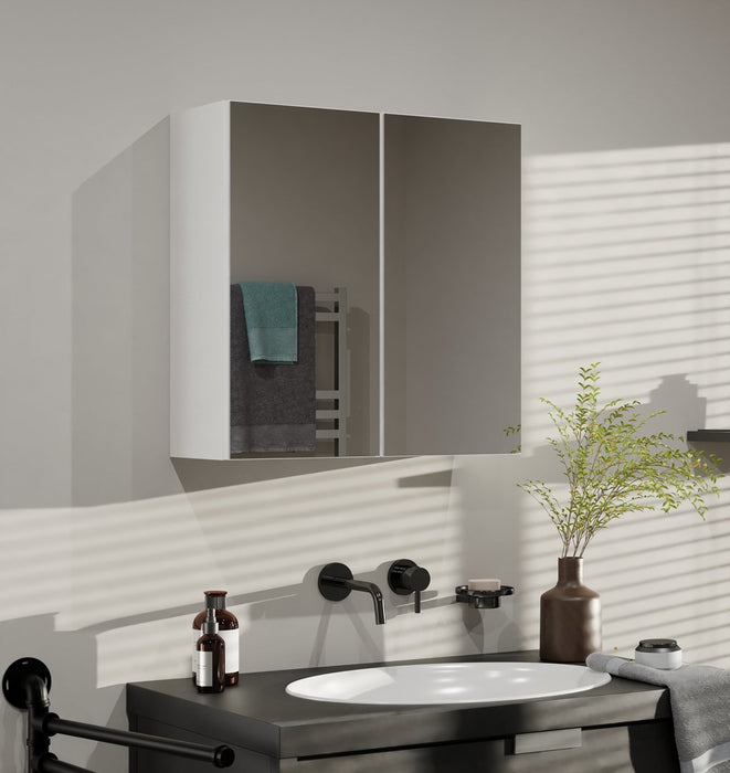 Topeshop POLA 2DL BIEL bathroom storage cabinet White