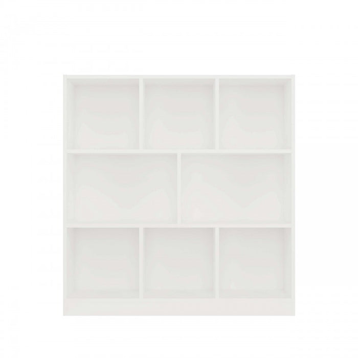 FIESTA 8P WHITE BOOKCASE