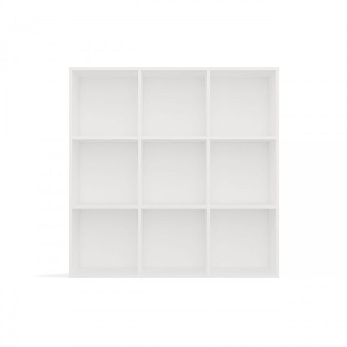 MALAX 3x3 H WHITE SHELVING UNIT