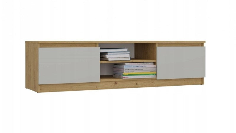 MALWA 140 TV cabinet, artisan oak/cashmere