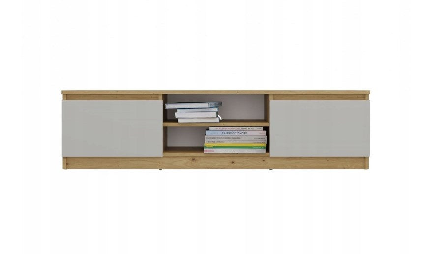MALWA 140 TV cabinet, artisan oak/cashmere