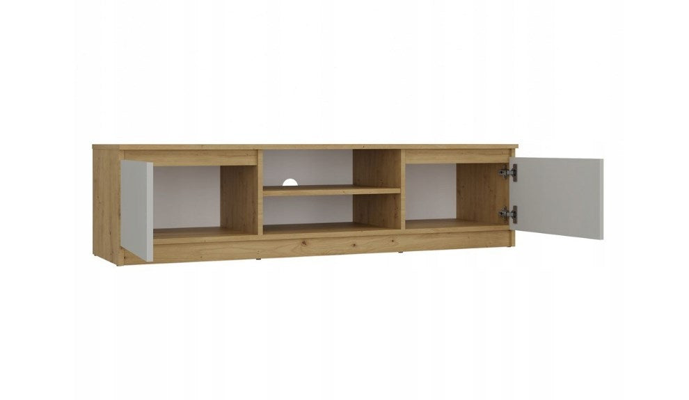 MALWA 140 TV cabinet, artisan oak/cashmere