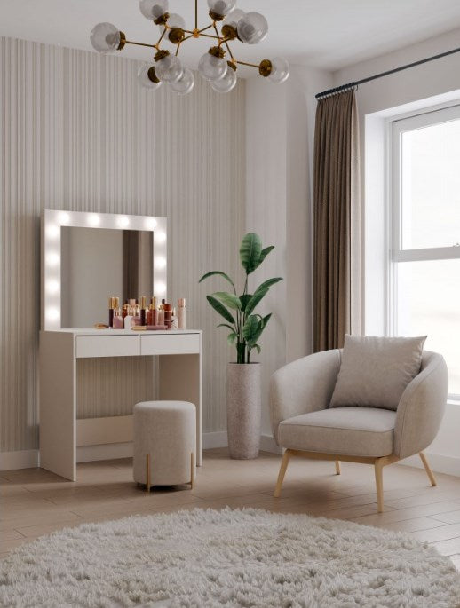 Marina T+ 2S+L dressing table set, colour: KASHMIR