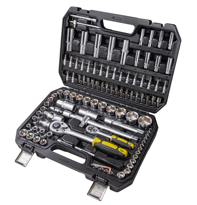 108 PIECE 1/4" AND 1/2" TOPMASTER TOOL SET