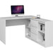 Topeshop BIURKO PLUS BIEL computer desk White - Modern desksBIR-NOW<<<DesksBIR<<<ActionPL