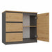 Topeshop COSTA ANT/ART BA KPL chest of drawers - Chests of drawers made of furniture boardKOY-ZPM<<<ChestsKOY<<<ActionPL