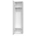 Topeshop DUO SZAFKA BIEL bedroom wardrobe/closet 2 shelves 1 door(s) White - Openable
